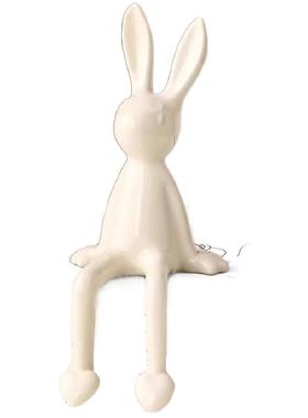 坐姿兔子摆件轻奢高级感