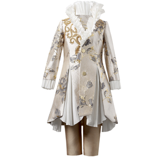 【断码特价不退不换】男童欧式宫廷骑士风模特走秀礼服高端定制款