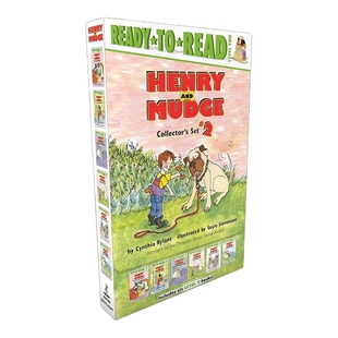 英文原版 Henry and Mudge Collector's Set 2 享利和玛吉6本套装合集2 Ready to Read L2 汪培珽第2阶段分级读物 进口英语书籍