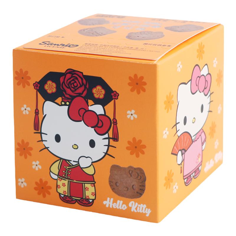 波路梦HelloKitty可爱造型小曲奇饼干47g儿童休闲解馋小吃零食品