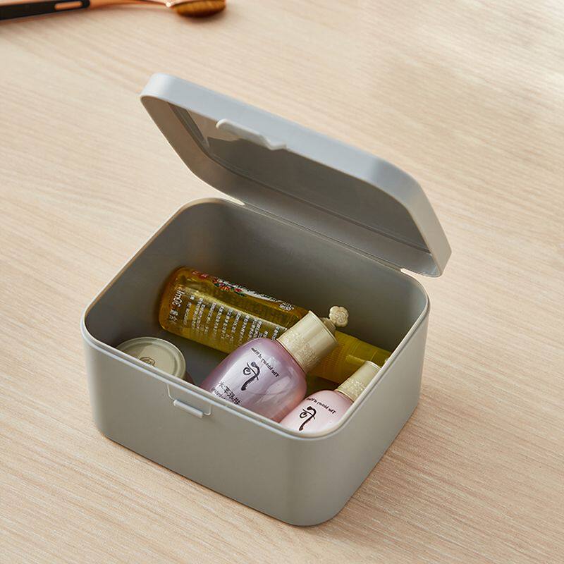 多功能桌面收纳盒化妆品数码线材杂物整理盒