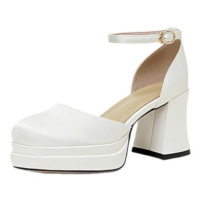 8cm舒适主婚纱婚鞋神器