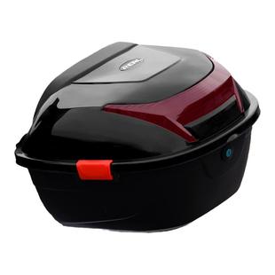 电动车后备箱通用原装厂踏板电瓶车摩托车后靠背尾箱储物箱大容量