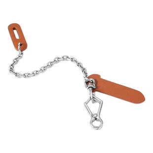 适用于爱马仕Herbag31皮插销包盖锁扣链树膏皮防磨损片mini插片链