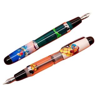 花田笔店 Opus88迷你袖珍口袋钢笔台湾滴入式上墨联名限定亚克力