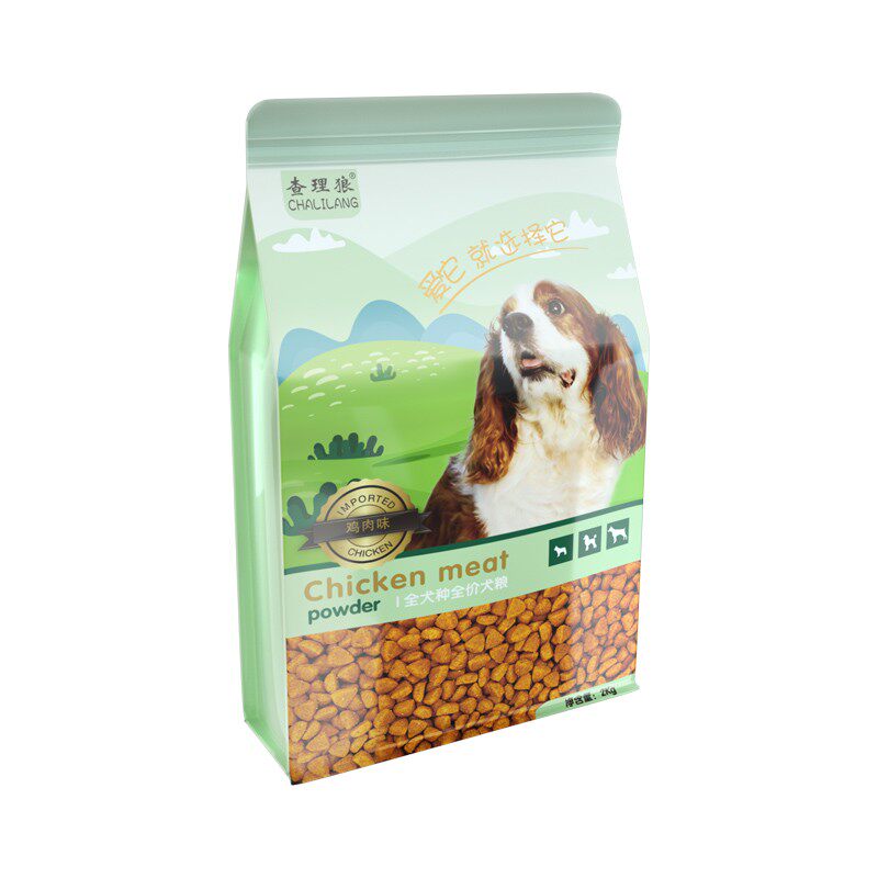 查理狼鸡肉牛肉味狗粮成犬通用2kg全价犬粮