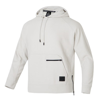 安德玛男子运动休闲连帽套头卫衣