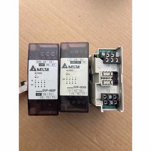 询价台达PLC扩展模块。型号:DVP08XP11R，DVP08X