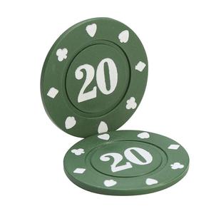 筹码币麻将德州扑克筹码钱卡片棋牌室专用积分代币奖励打德扑套装