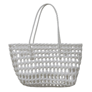 Lonslan BAG 2025  NEW   手工编织网兜网眼设计多色编织菜篮子包