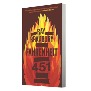 华氏451度 英文原版 Fahrenheit 451 雷布拉德伯里 反乌托邦小说 当代畅销经典科幻小说 影视原著 搭配1984 美丽新世界 使女的故事