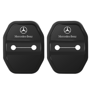 适用于奔驰E300L门锁盖改装GLC300LC260L保护套车内装饰用品大全