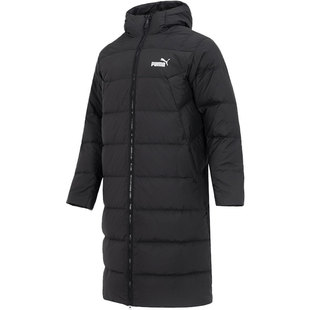 【自营】Puma彪马羽绒服男保暖连帽运动服休闲时尚长款外套672435