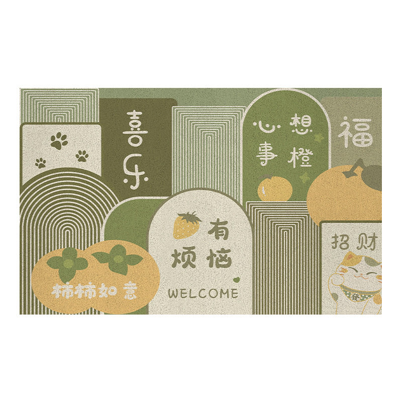 入户门蹭土蹭沙地垫进门家用门垫可裁剪丝圈pvc脚垫防滑耐脏垫子