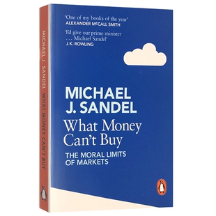 金钱不能买什么 英文原版 What Money Can't Buy 金钱与公正的正面交锋 公正作者迈克尔桑德尔 公开课 英文版进口书籍正版