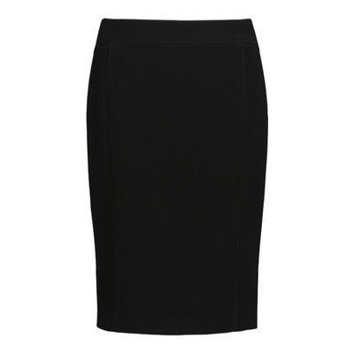 女士显瘦休闲百搭风黑色肌理短裙