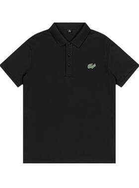 潮牌刺绣鳄鱼翻领Polo衫短袖
