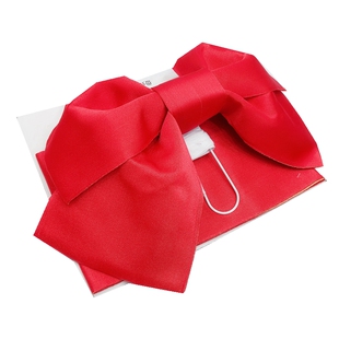 日本和服女配件定型蝴蝶结浴衣腰封腰带半幅带硬质高级提花原单