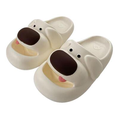 小黄狗厚底防臭防滑凉拖