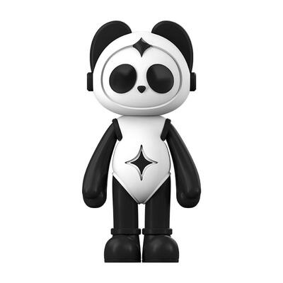 星际熊猫718系列大件潮玩手办