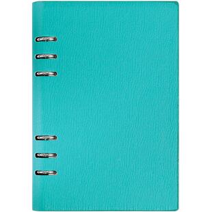 朗捷活页笔记本子可拆卸b5记事本文具加厚a5笔记本子商务会议记录本定制logo皮面本子文具办公用品工作笔记本