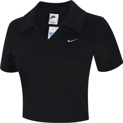 滔搏丨NIKE耐克女子经典小标POLO衫时尚运动短袖T恤IO2730-010