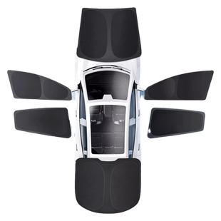 AITO问界M7M5M9M8汽车遮阳帘防晒隔热侧窗帘隐私露营车窗遮光挡板