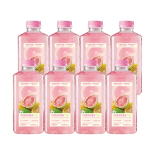 柠檬共和国VC芭乐柠檬水果汁饮料0糖0脂低卡运动补水饮品880ml/瓶