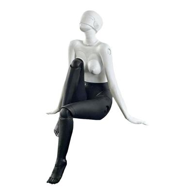 电镀空山基机械女神客厅艺术摆件