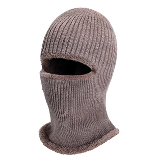 中老年人帽子男冬季中年爸爸羊毛针织保暖帽护耳厚老人爷爷毛线帽