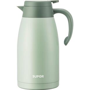 苏泊尔保温壶家用保温暖水壶结婚大容量水壶不锈钢开热水瓶便携式