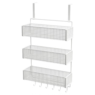 宿舍床边置物架大学生寝室床上收纳架床头多层零食架衣柜侧面挂架