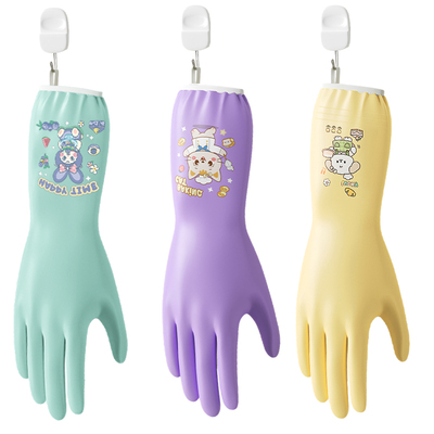 洗碗手套家务女耐磨防水加厚