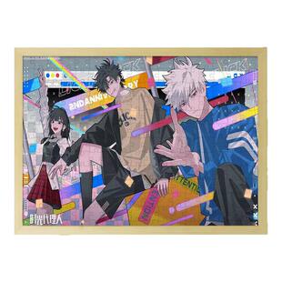 时光代理人1000片木质拼图有相框6至10岁以上儿童玩具diy女孩礼物