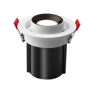 拉伸式射灯嵌入式伸缩可调节角度客厅家用象鼻灯玄关开孔75聚光灯