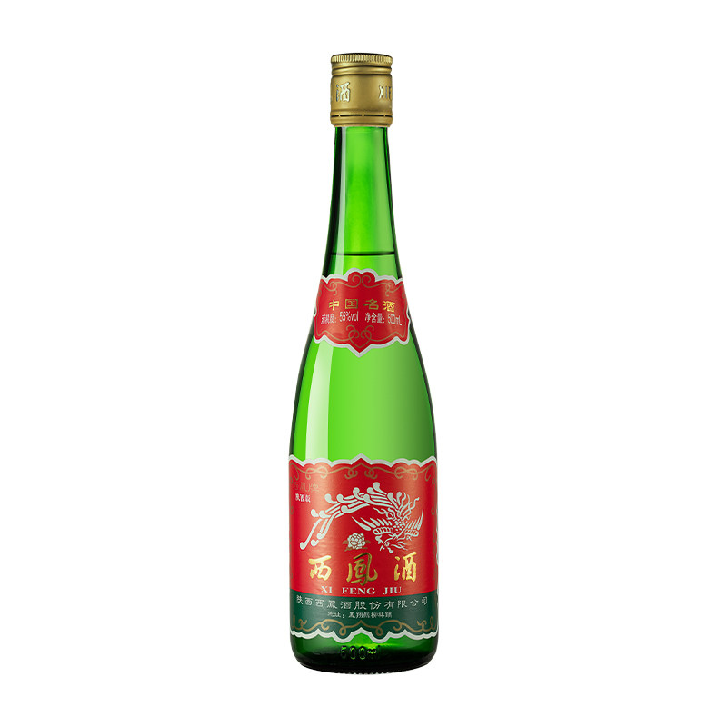 西凤酒55度纯粮食酒发京东快递