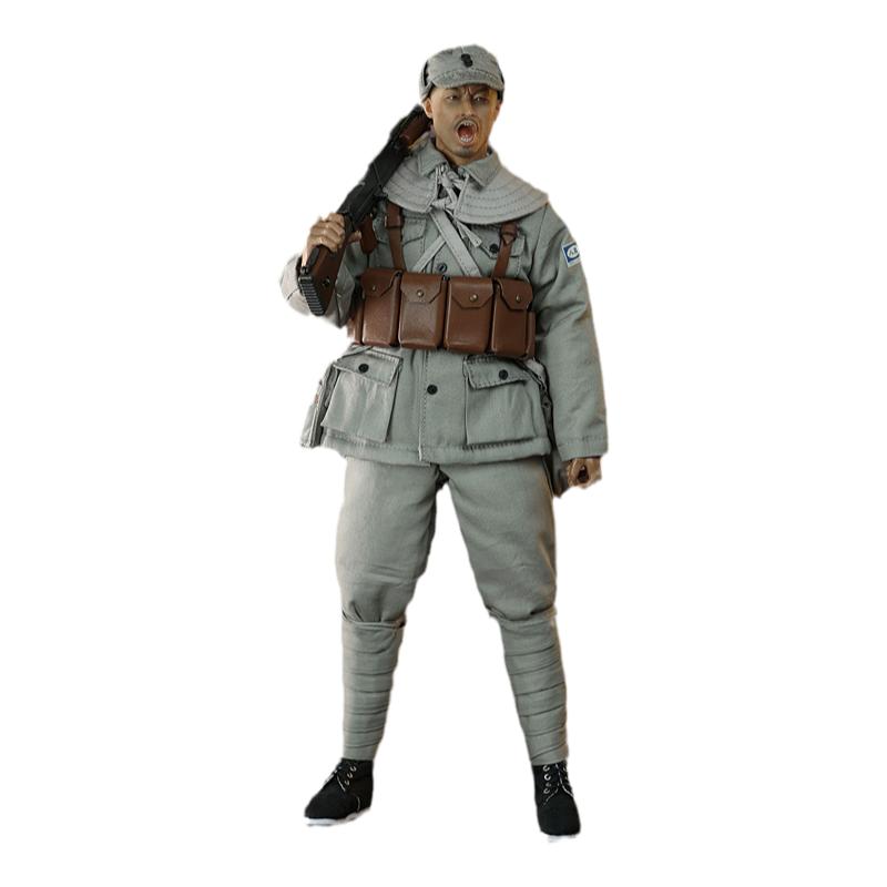 JEU【现货】MINITIMES八路军机枪手1/6兵人手办 M040可动人偶模型