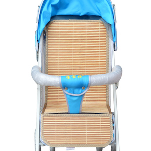 婴儿童宝宝BB通用推车竹凉席推车竹席凉席餐椅坐垫双面凉席垫夏季