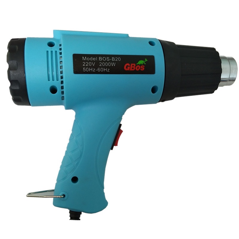 可调温汽车贴薄膜烤烘工业风机大功率电动工具2000W烤枪热风枪