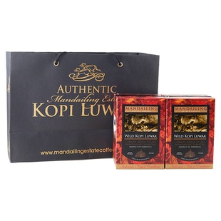 原装进口150g印尼曼特宁拼配麝香猫屎咖啡粉 巴厘岛咖啡深度研磨