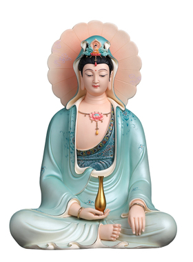 陶瓷观世音菩萨佛像礼品艺术收藏