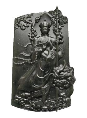 地藏王菩萨吊坠佛系挂件泰山玉