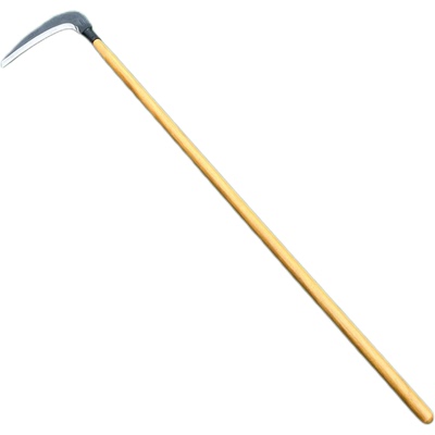 锰钢锻打大钐镰刀长柄