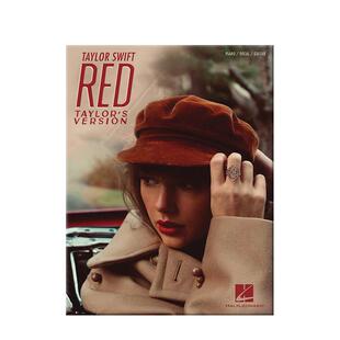 泰勒 斯威夫特 红色 声乐吉他和钢琴 海伦德原版乐谱书 Taylor Swift Red Piano Vocal Guitar HL00394706