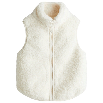 HM童装儿童男童女童背心THERMOLITE®防风泰迪绒无袖外套1302227