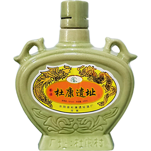 汝阳杜康村老酒52度浓香型白酒整箱6瓶陈年库存老酒纯粮食老白酒