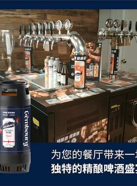 珍格堡鲜啤机打酒神器扎啤设备6头6种口味原浆精酿风冷啤酒全国招