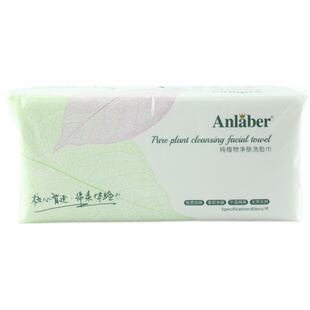 安拉贝尔婴儿棉柔巾手口加厚纯棉云柔绵柔巾宝宝干湿两用非湿巾