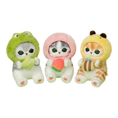 正版mofusand鲨鱼猫毛绒玩具