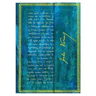 paperblanks装饰原图复古笔记本子莎士比亚海底两万里凡尔纳奥威尔华兹华斯爱丽丝威尔第作家手稿记事手帐本